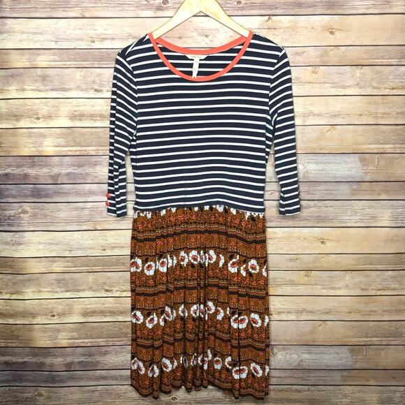 Matilda Jane Winsome Floral Striped Dress - Picture 2 of 8